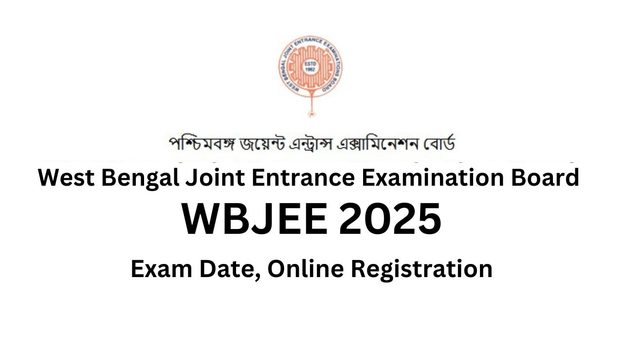 Wbjee exam date discount