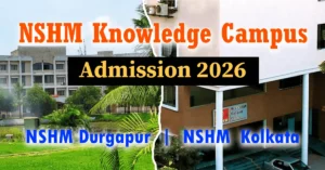 NSHM Admission 2026