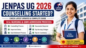 JENPAS UG 2026 Counselling