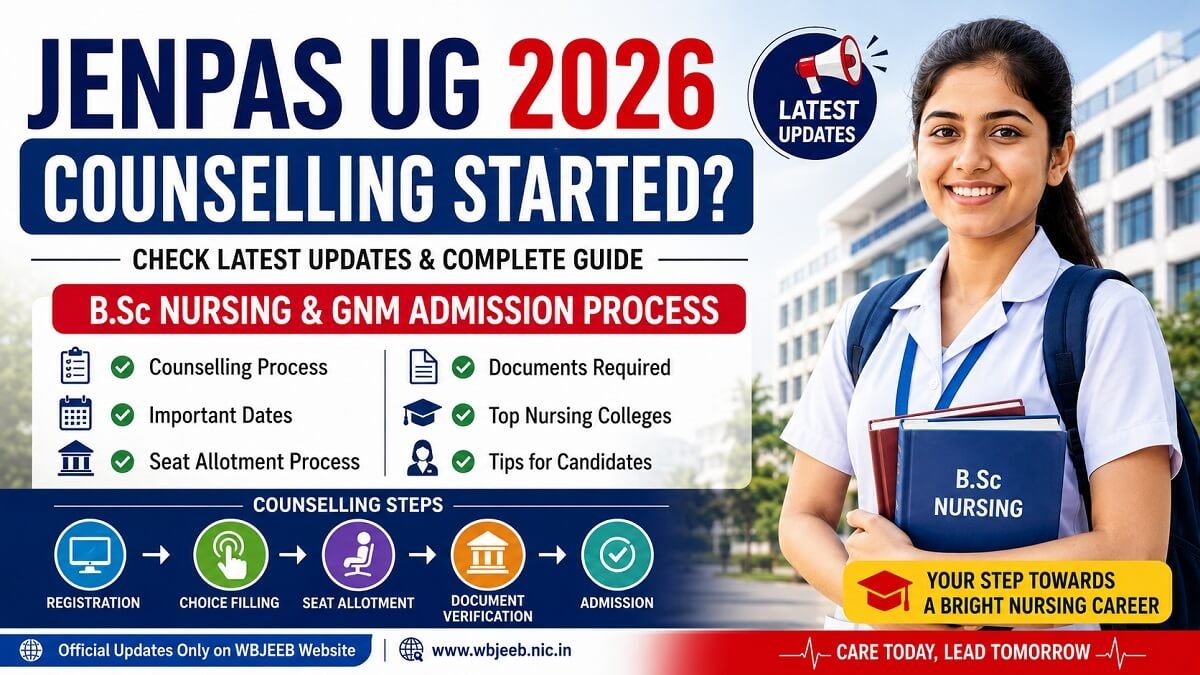 JENPAS UG 2026 Counselling