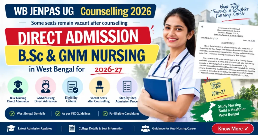 WB JENPAS UG Counselling